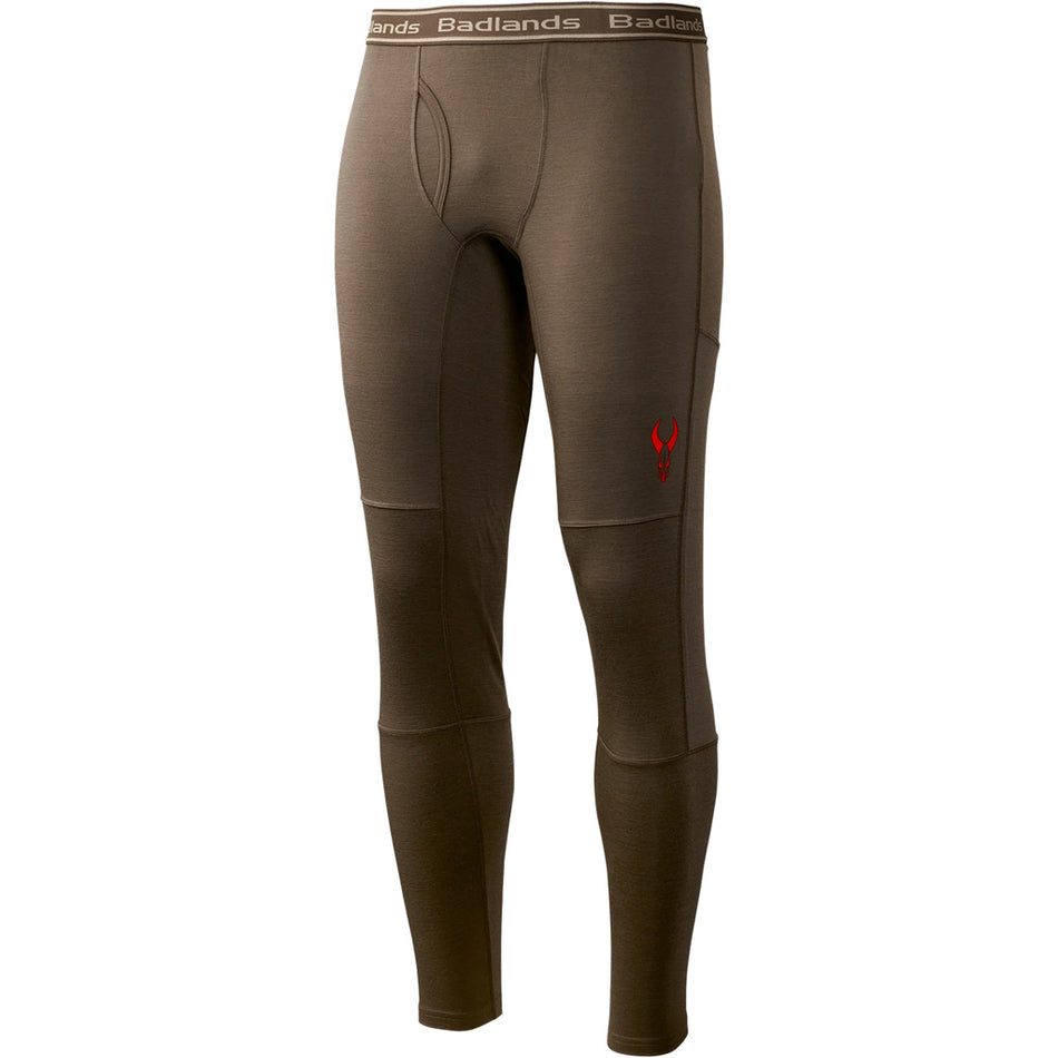 Badlands Pecora Heavyweight Merino Cold-Weather Leggings - Small Mud