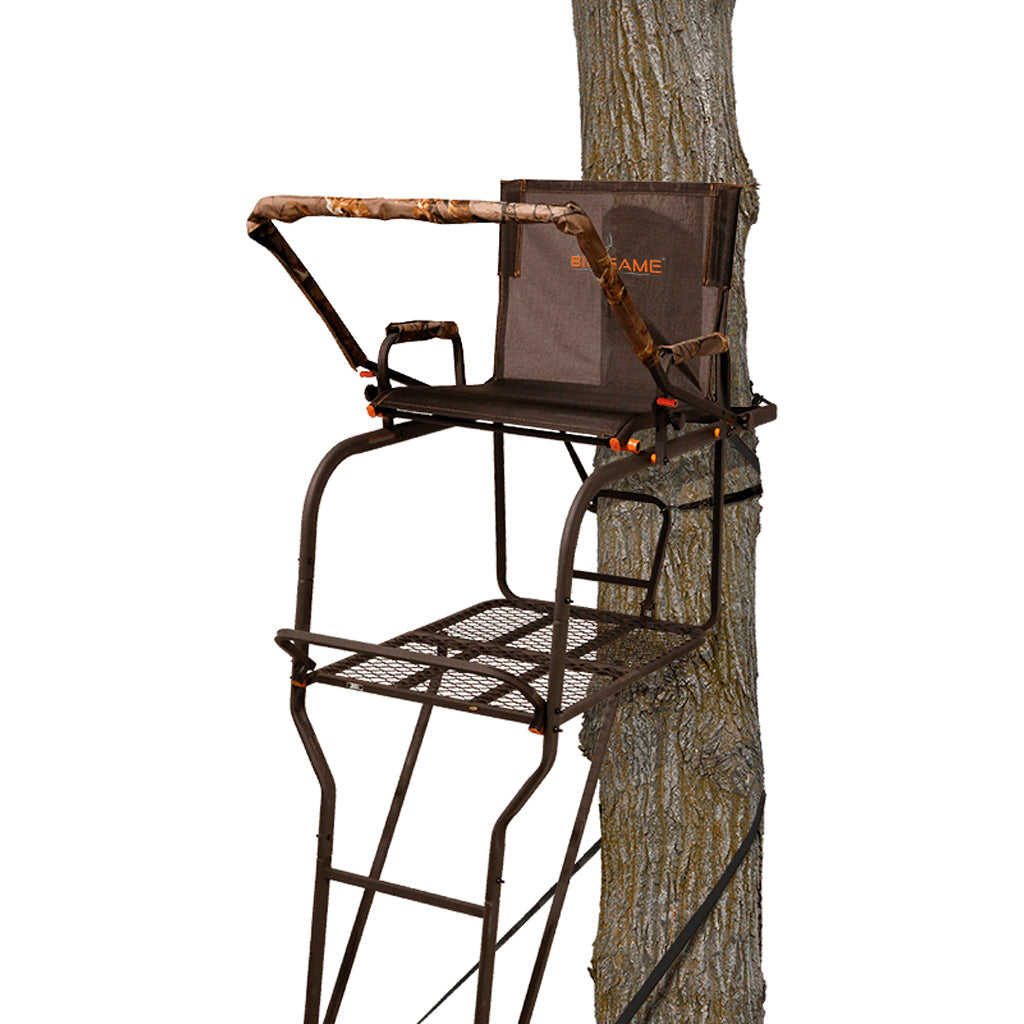 Big Game The Hunter HD 1.5 18-Foot 1-Man Hunting Ladder Stand