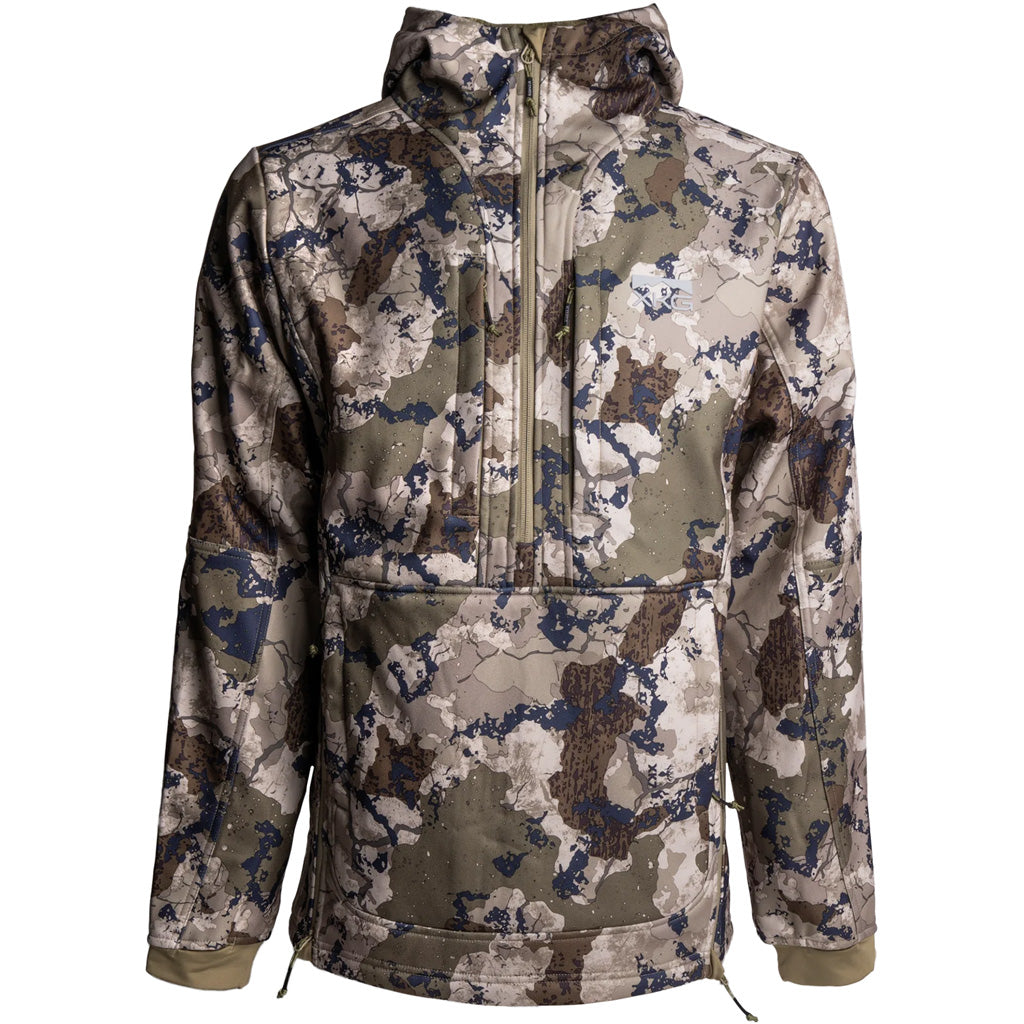 Kings XKG Wind-Defender Anorak in XK7 Camo, Size Large