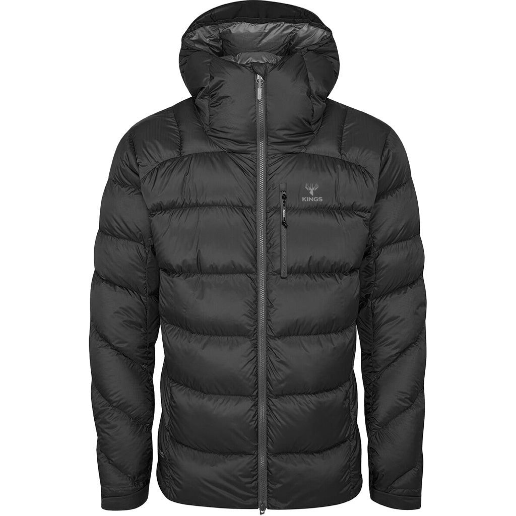 Kings Camo Lightweight Puffy Jacket Black Color Medium