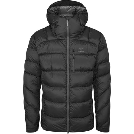 Kings Camo Lightweight Puffy Jacket Black Color 2XL