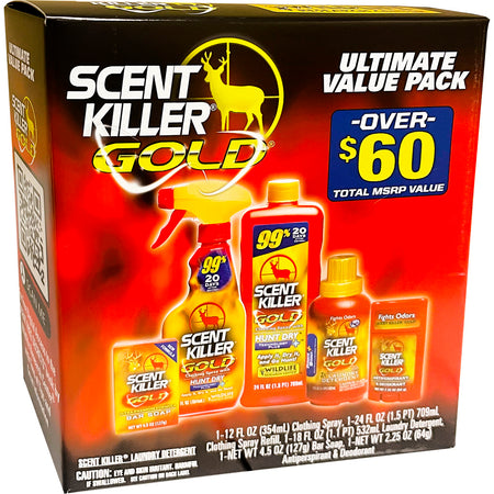 Wildlife Research Scent Killer Gold Complete Hunting Scent Elimination Kit