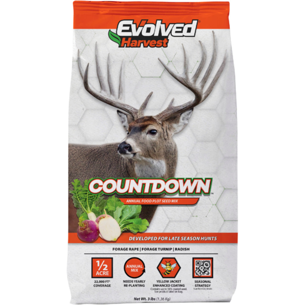Evolved Countdown Wildlife Food Plot Seed 3 lb