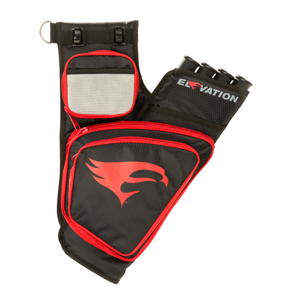 Elevation Transition Hip Quiver RH in Black and Red