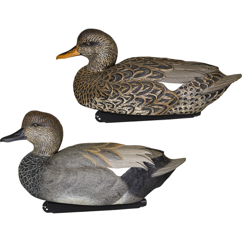 Zink Realistic Gadwall Duck Floater Decoys Pack of 6