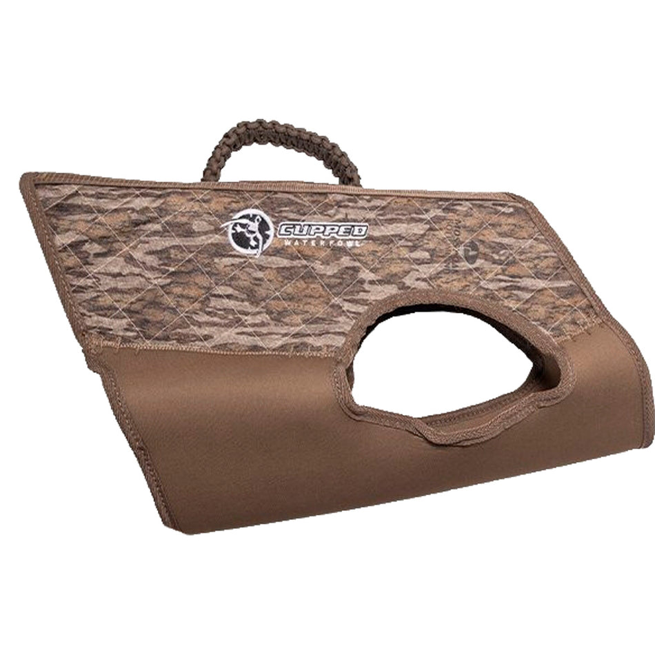 Cupped Neoprene Dog Field Vest in Mossy Oak Bottomlands Large