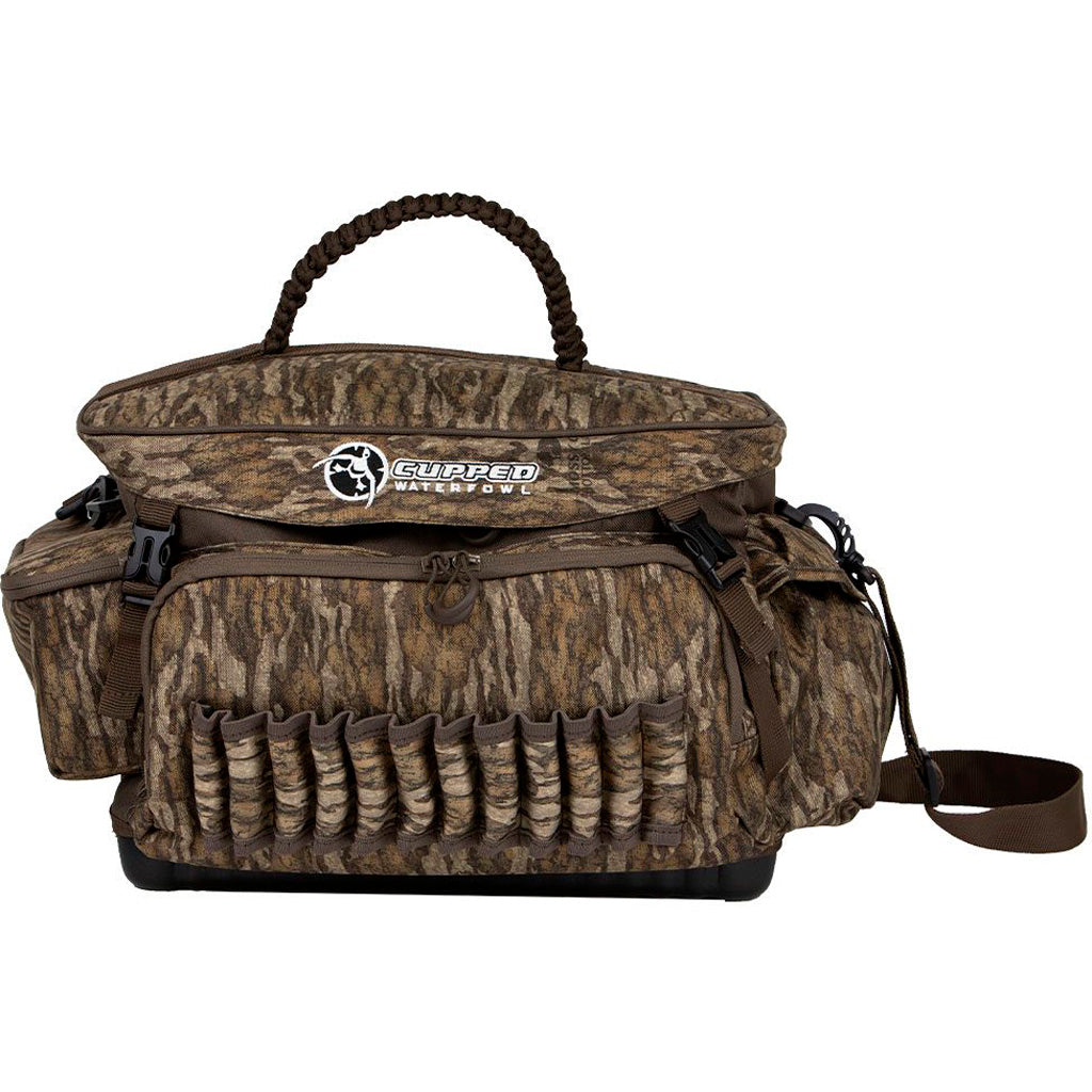 Cupped Floating Hunting Blind Bag Mossy Oak Bottomlands Large