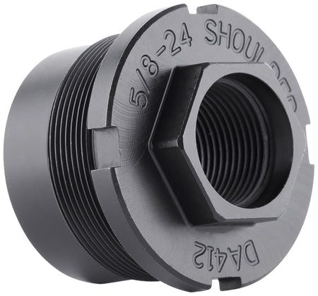 Dead Air DA412 Ghost-M Pyro Suppressor Fixed Mount 5/8-24 Thread Black