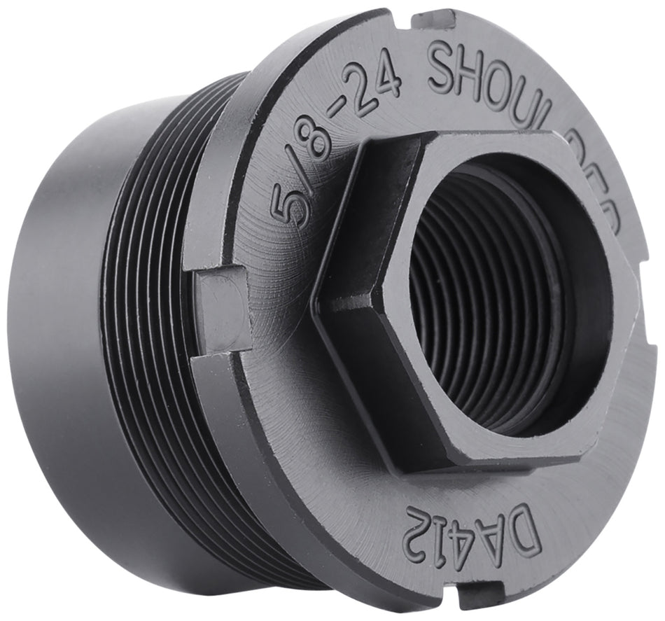 Dead Air DA412 Ghost-M Pyro Suppressor Fixed Mount 5/8-24 Thread Black