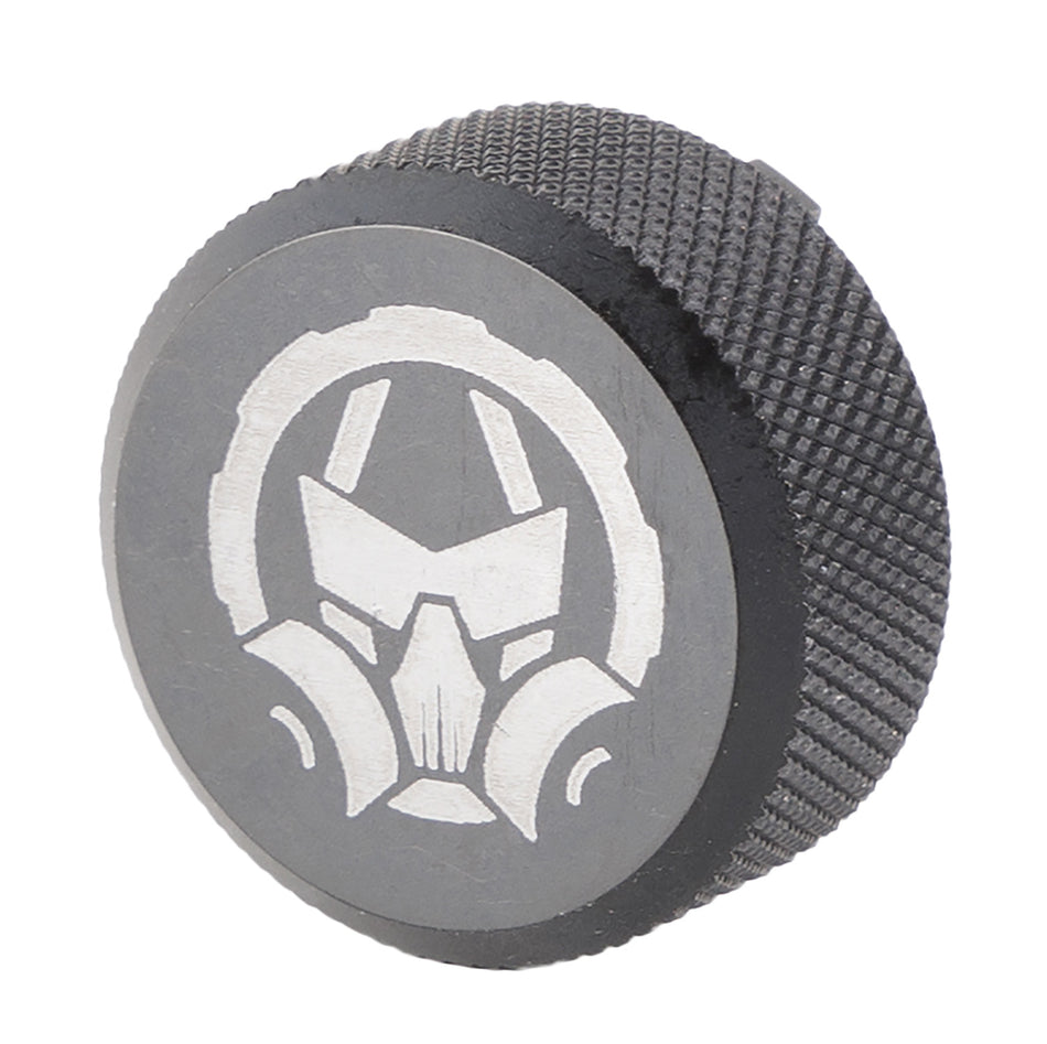 Dead Air DM3000 Tool Steel Black P-Series Front Cap for Ghost and Mask Silencers
