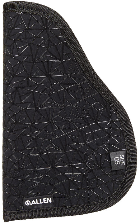 Allen 44905 Spiderweb In-Pocket Holster Size 05 Black Nylon w/Web Grip, Fits Glock G17/G22/G29 and Springfield XD, Ambidextrous