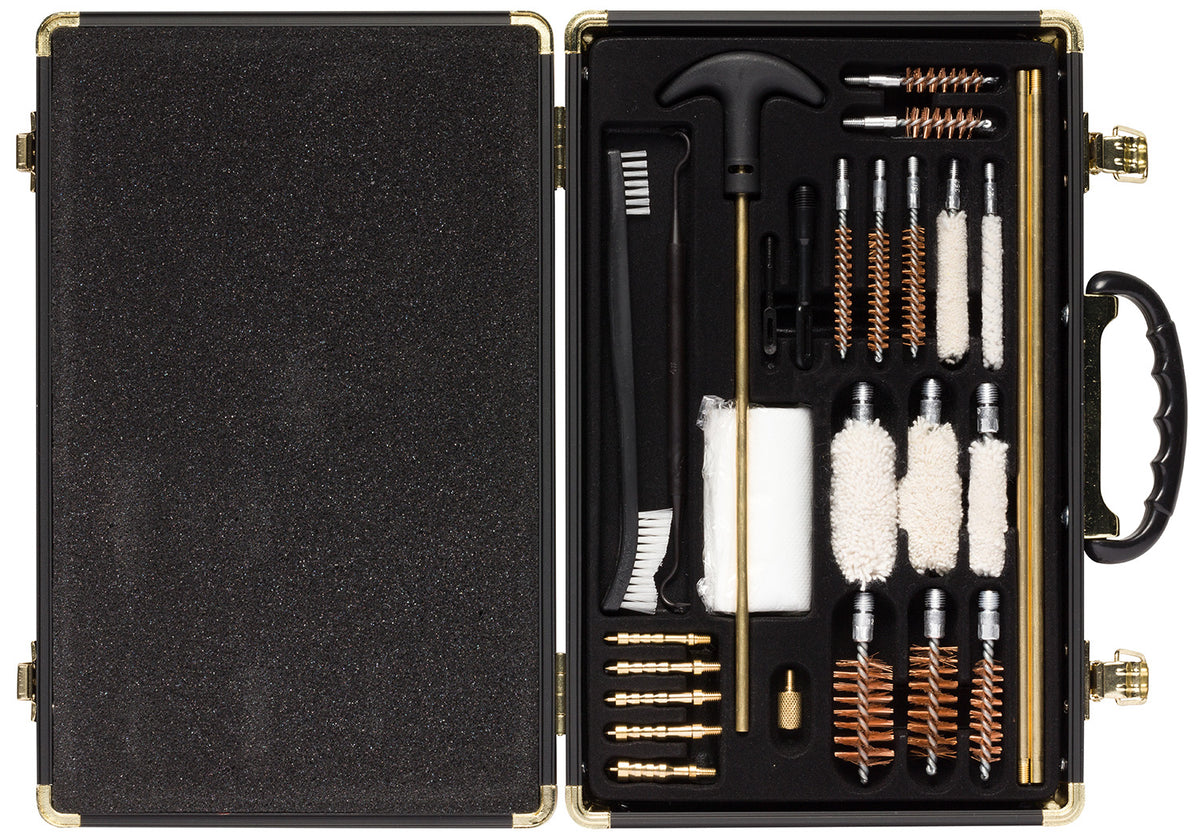 Browning Universal Firearm Field Cleaning Kit 28 Pieces Black Hard Case
