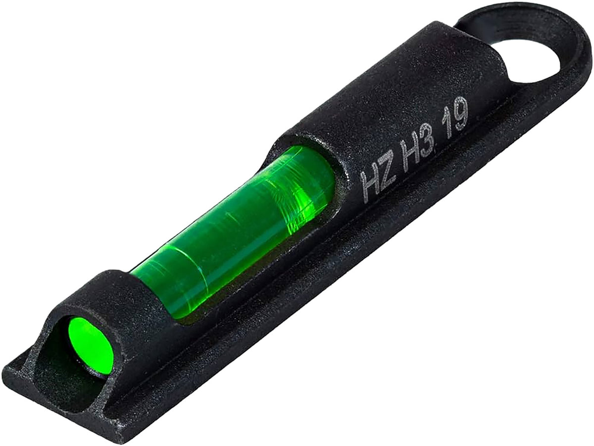 HiViz PMN301 CompSight LiteWave H3 Shotgun Bead Replacement Sight - Green Tritium/Fiber Optic Front, Universal Threads