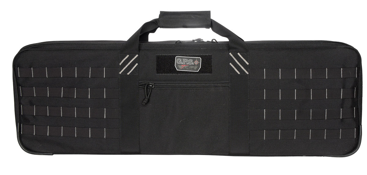 GPS Bags T34SWCB 1000D Nylon Tactical Special Weapons Case Black Holds 1 Rifle with Padded Perimeter Lip