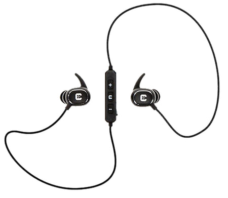 Caldwell E-Max Power Cords Electronic In-Ear Earplug Set 22dB Bluetooth Black Adult