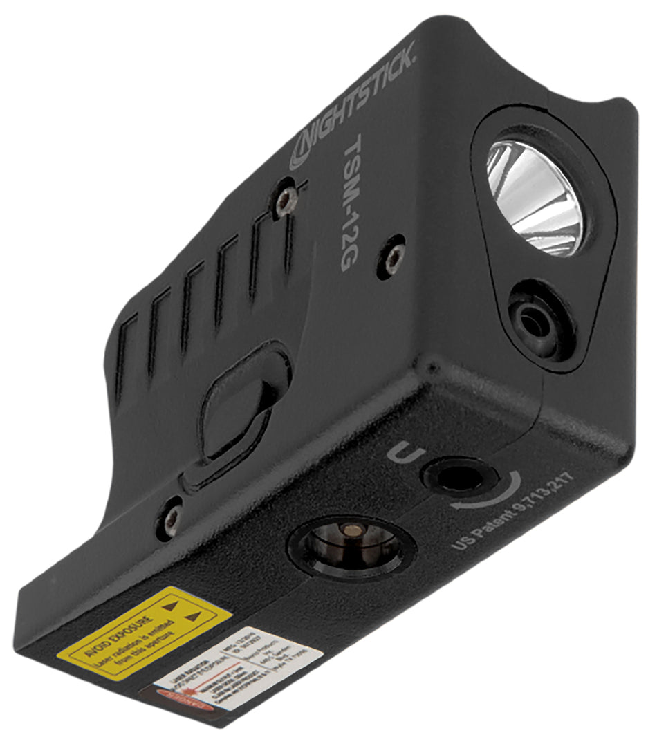 Nightstick TSM12G Glock 26/27/33 Weapon-Mounted Light with Green Laser Black 150 Lumens