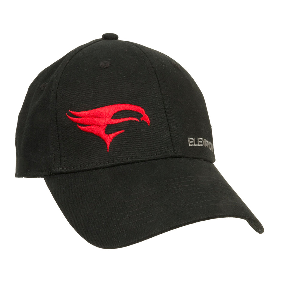 Elevation Red and Black Fitted Hat Universal Fit