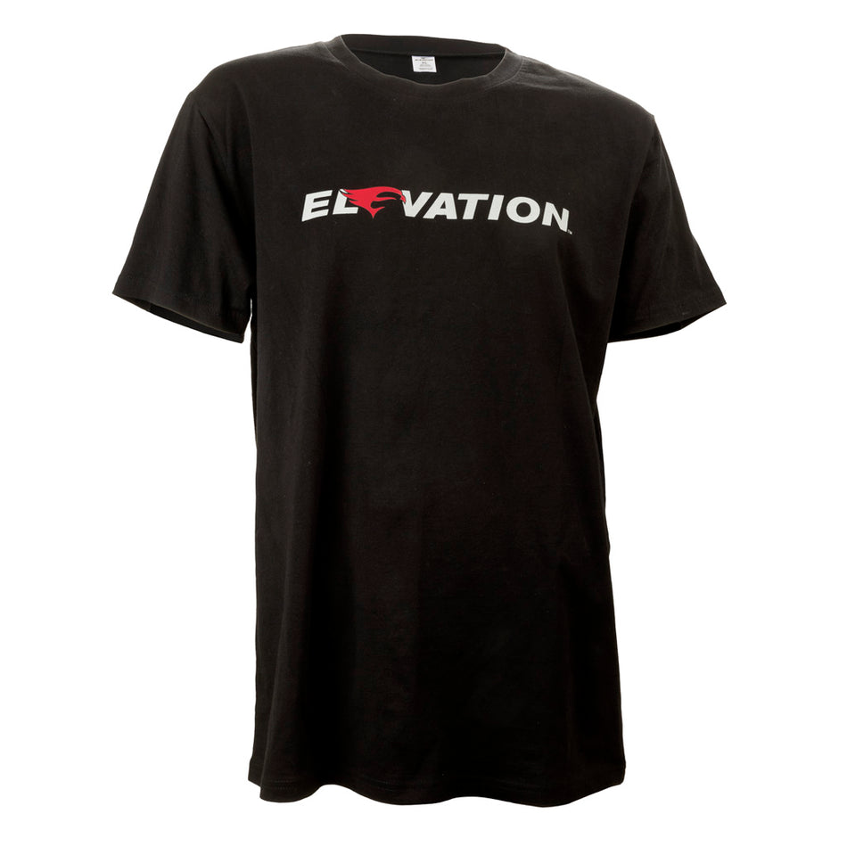 Elevation Brand Logo T-Shirt Black Size Medium
