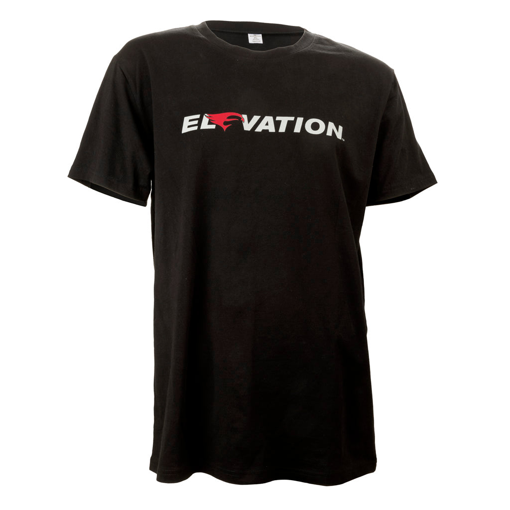 Elevation Brand Logo T-Shirt Black Size Large