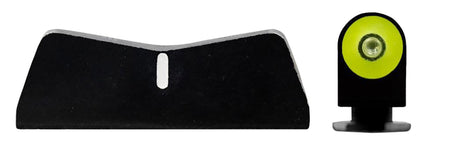 XS Sights GL0011P3Y DXT2 Big Dot Defensive Night Sights - Glock - Yellow Outline Front, White Rear Stripe