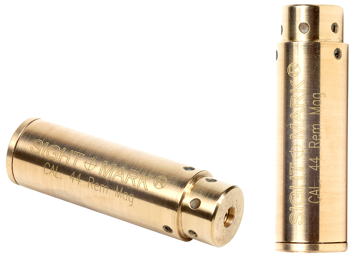 Sightmark SM39019 Red Laser Bore Sight 44 Magnum Brass with Battery and Case