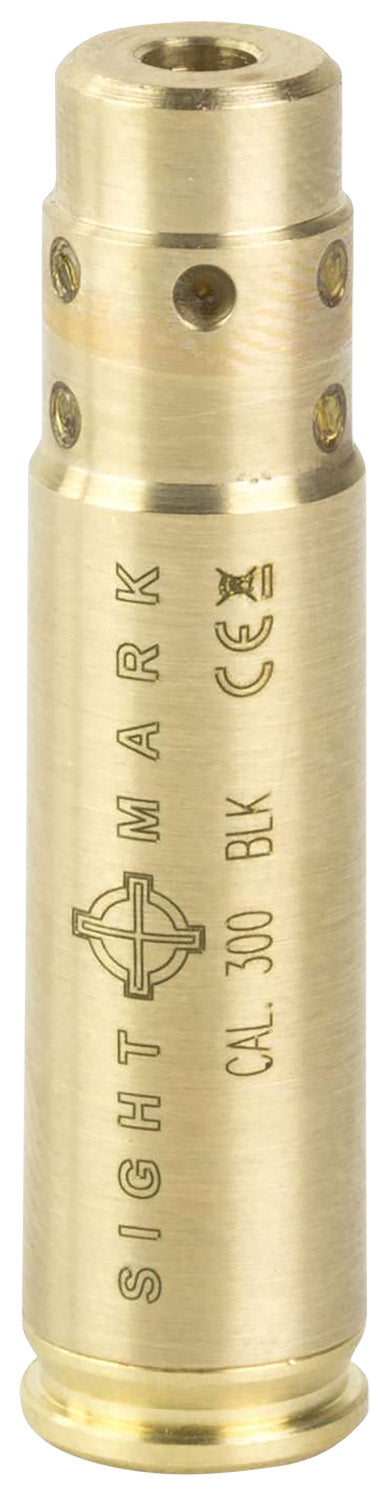 Sightmark SM39043 Brass Red Laser Boresight 300 BLK / 7.62x35mm with Included Battery Pack
