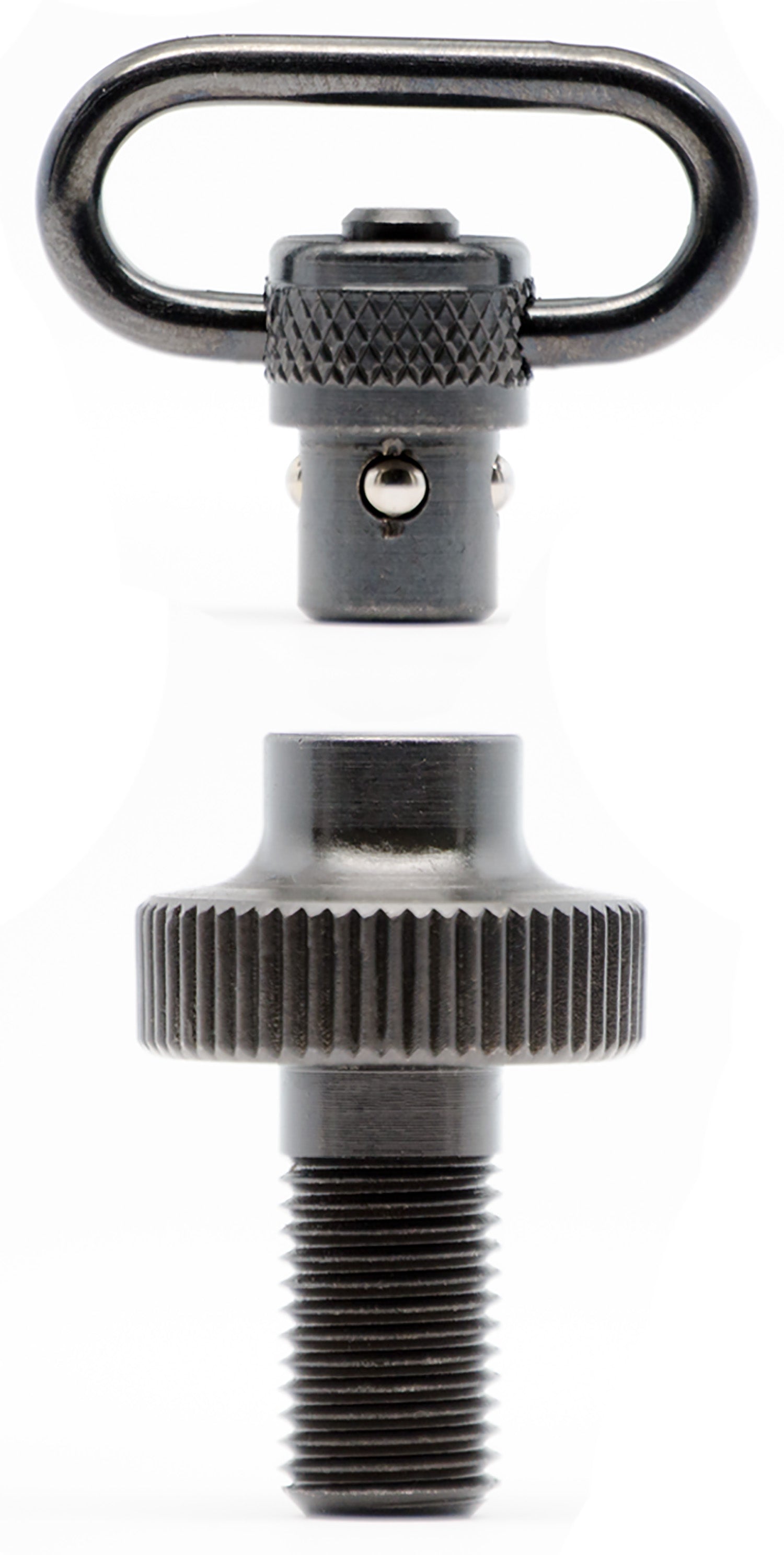 GrovTec GTSW308 Push Button 1" Swivel Shotgun Mag Cap Black Oxide Mossberg 500 12 Gauge