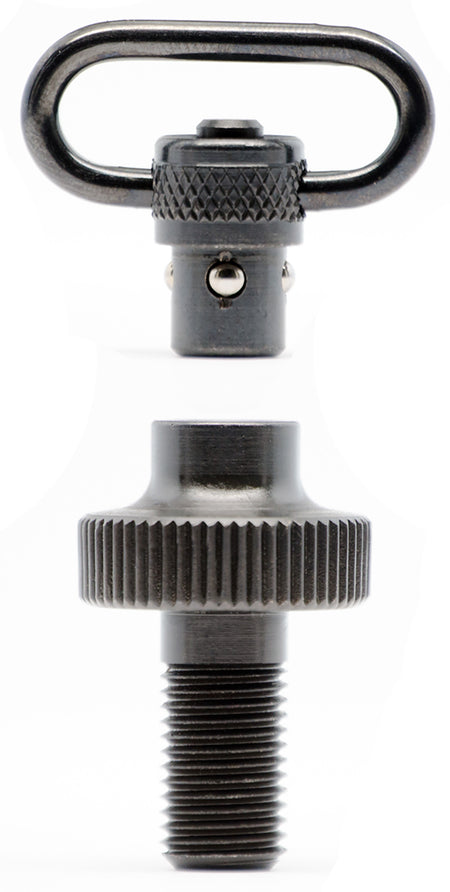 GrovTec GTSW308 Push Button 1" Swivel Shotgun Mag Cap Black Oxide Mossberg 500 12 Gauge
