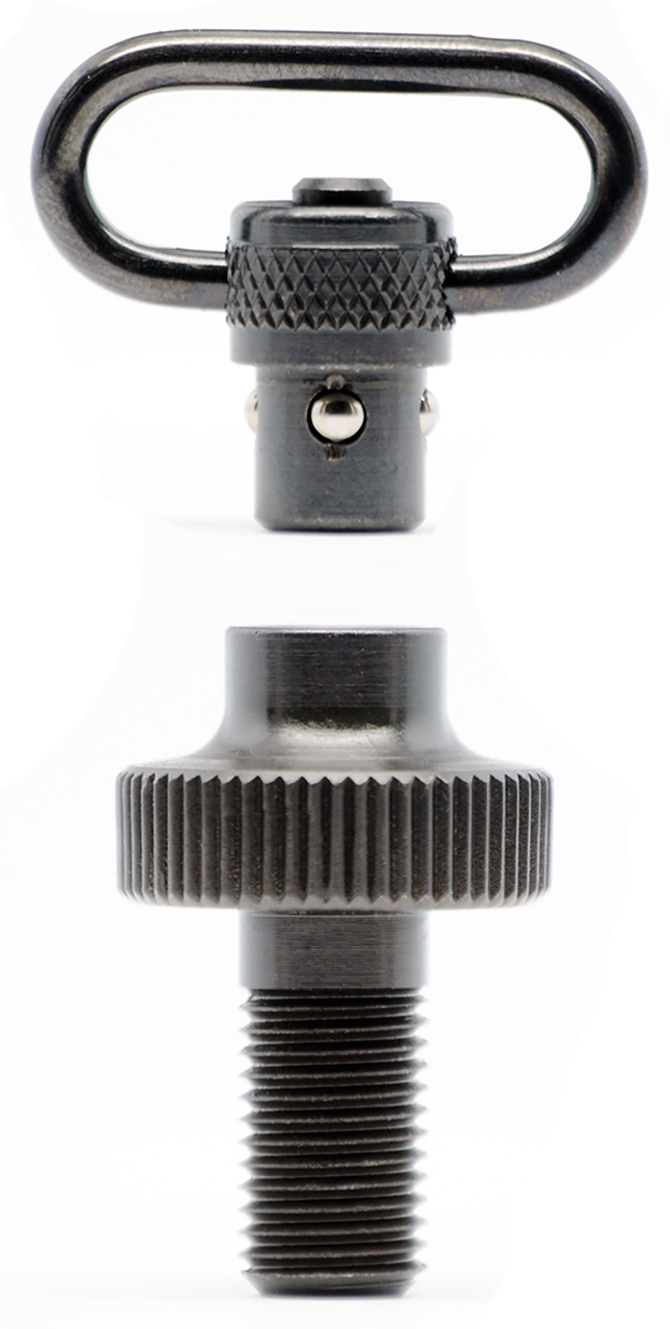 GrovTec GTSW308 Push Button 1" Swivel Shotgun Mag Cap Black Oxide Mossberg 500 12 Gauge