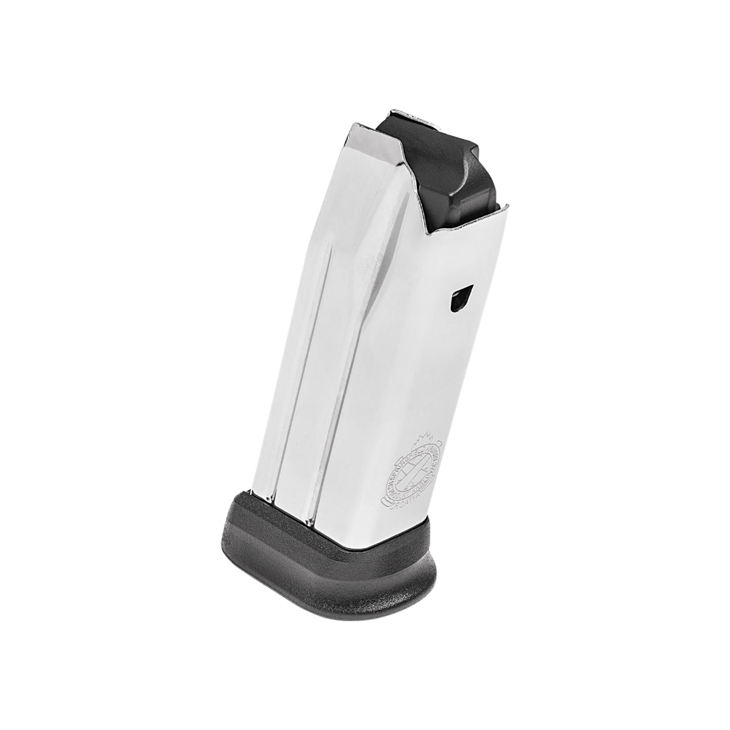 Springfield Armory XD-M Elite Compact 14rd 9mm Luger XDME5914 Extended Base Pad Stainless Steel Magazine