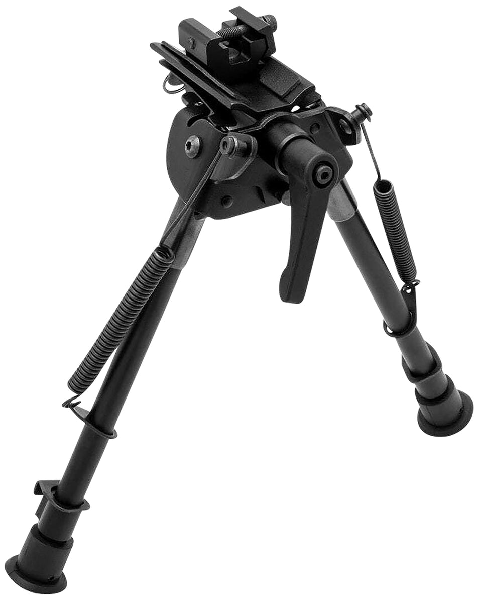 Truglo Black Tac-Pod Metal Pivot Bipod 6-9"