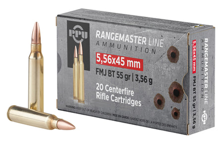 Prvi Partizan Rangemaster Ammo Can 5.56x45mm NATO 55 grain Full Metal Jacket Boat Tail ammunition