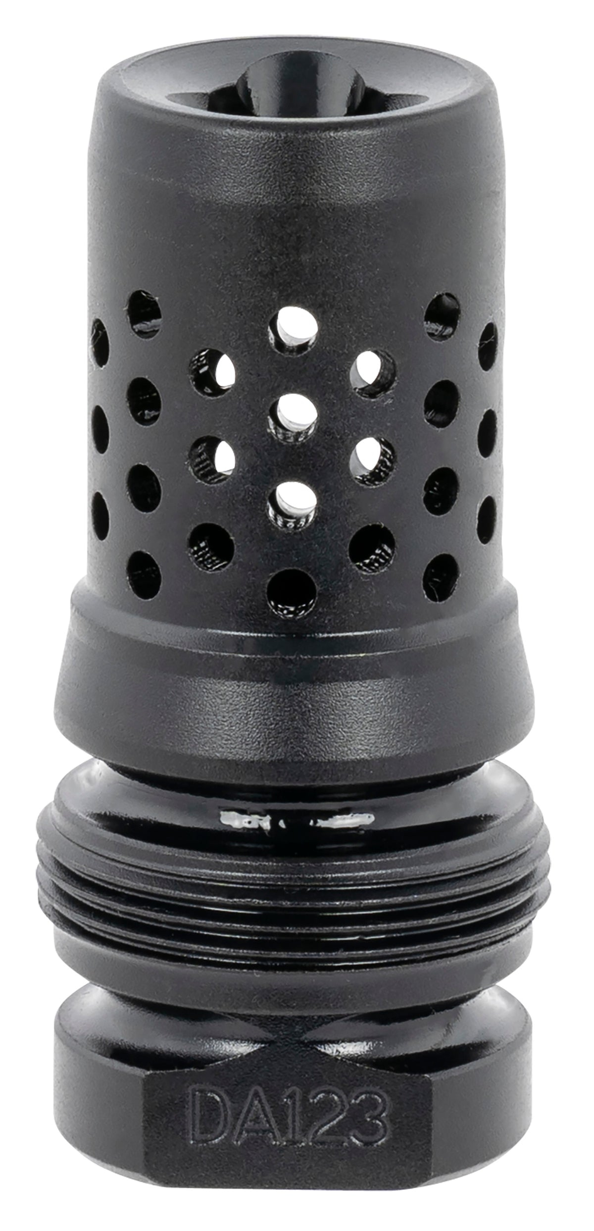 Dead Air DA123 1/2"-28 tpi Xeno Omni-Directional Muzzle Brake Black Nitride Steel