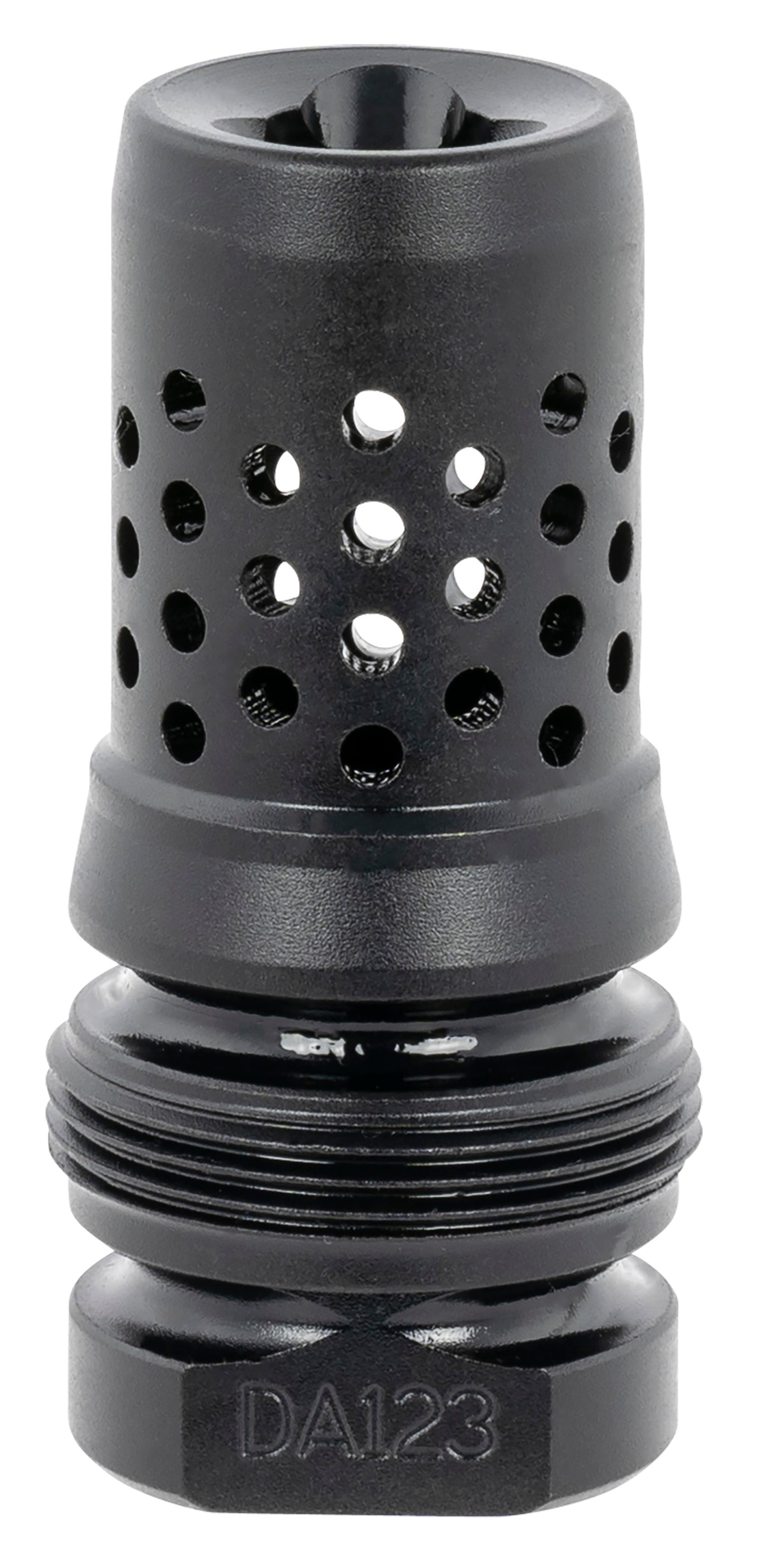 Dead Air DA123 1/2"-28 tpi Xeno Omni-Directional Muzzle Brake Black Nitride Steel