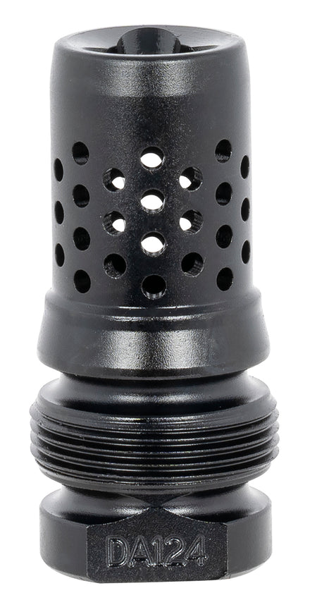 Dead Air DA124 5/8"-24 tpi Xeno Omni-Directional Muzzle Brake Black Nitride Steel