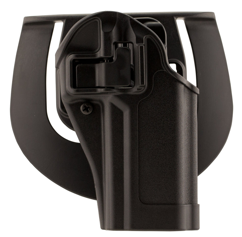 Blackhawk Serpa CQC OWB Polymer Holster Size 61 Black Belt Loop and Paddle for Sig P250/P320 Right Hand