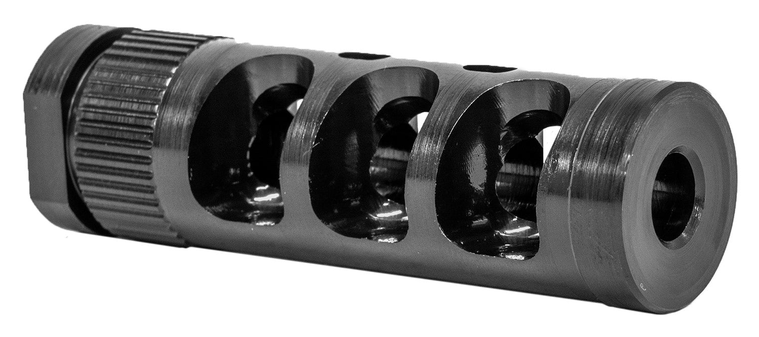 GrovTec GTHM316 G-Comp .308 Cal Black Nitride Steel Muzzle Compensator 5/8"-24 tpi Threads