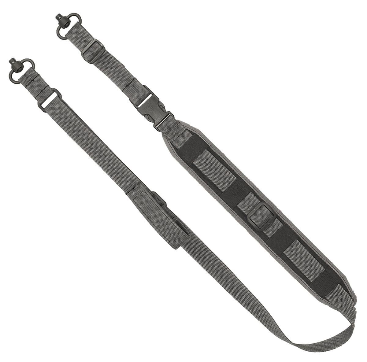 GrovTec GTSL128 2-Point Sentinel QS Wolf Gray Adjustable Rifle and Shotgun Sling
