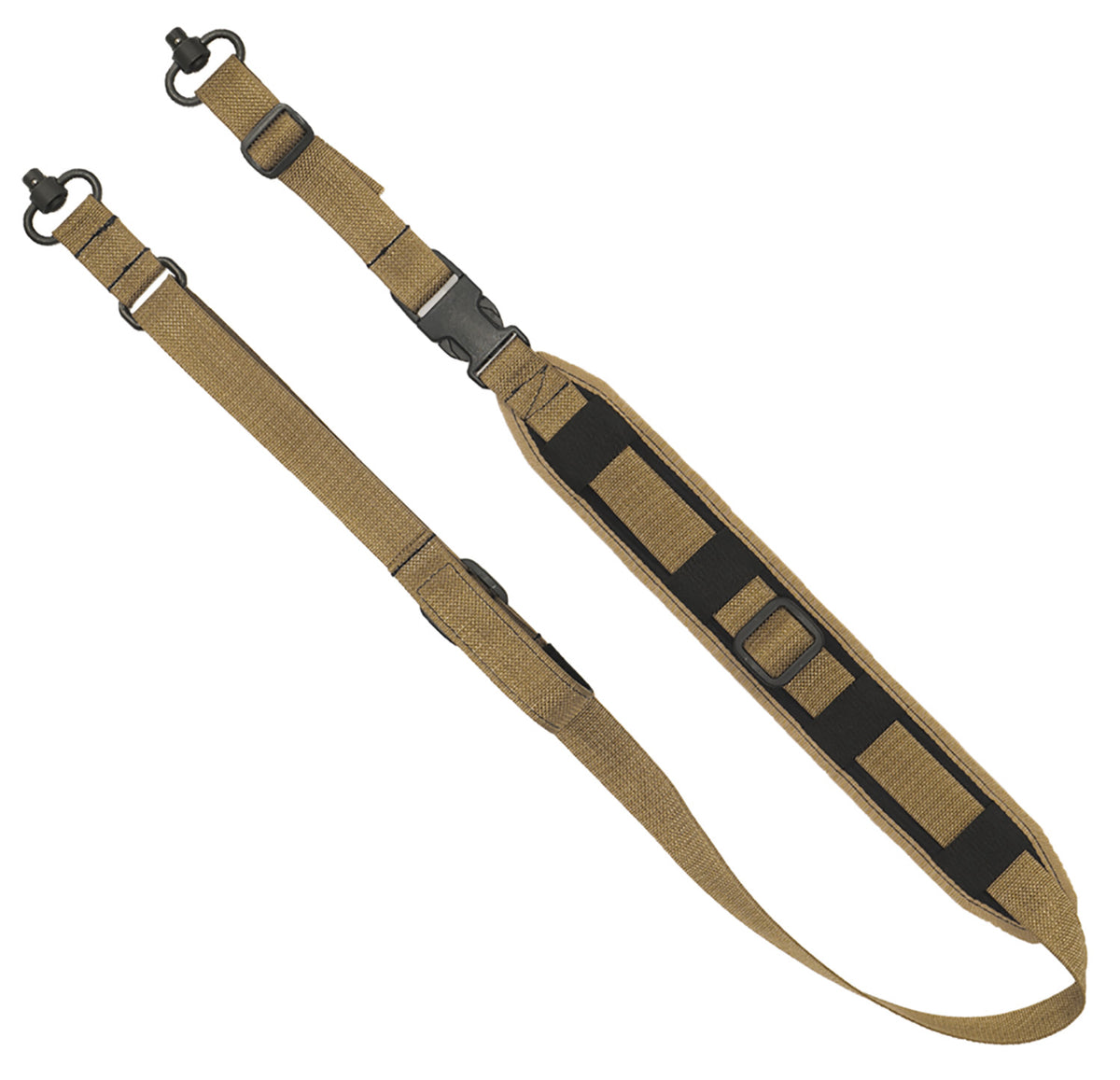 GrovTec 2-Point Sentinel QS Sling Coyote Brown Adjustable Rifle Shotgun