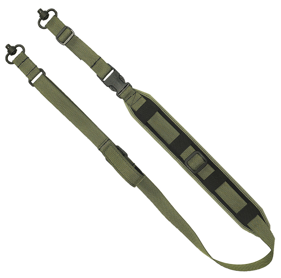 GrovTec 2-Point Sentinel QS Sling OD Green Adjustable Rifle Shotgun