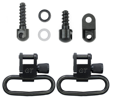 GrovTec GTSW313 Black Phosphate Locking Swivel Set Rifle 1.25" Ruger 10/22
