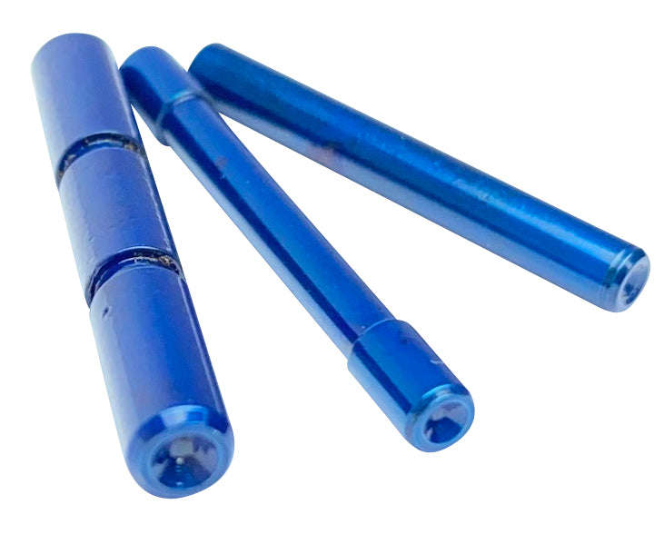 Cross Armory Blue Steel Dimpled 3 Pin Set for Glock Gen1-3 Pistols