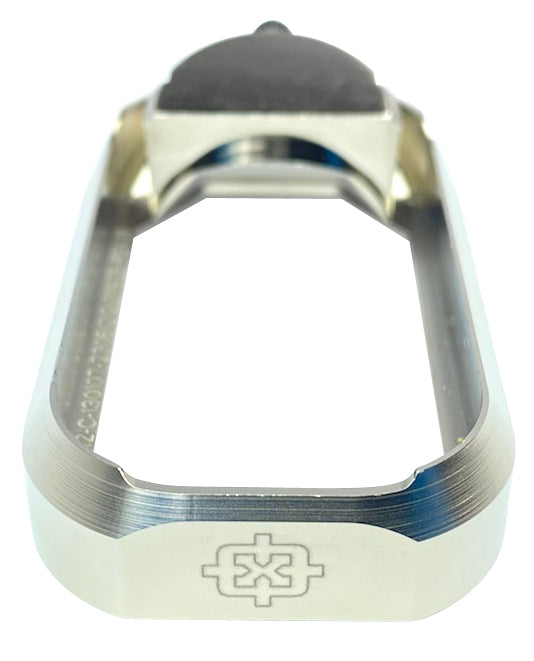 Cross Armory CRGFMWSV Glock Gen 1-3 Compatible Flared Magwell Silver Anodized