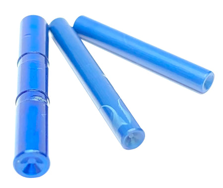 Cross Armory Blue Steel Dimpled 3-Pin Set Compatible with Glock 17/19/26/34 Gen5
