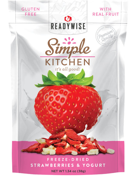 Simple Kitchen Freeze Dried Strawberry Yogurt Tart SK05913 Single-Serve 6-Count Case