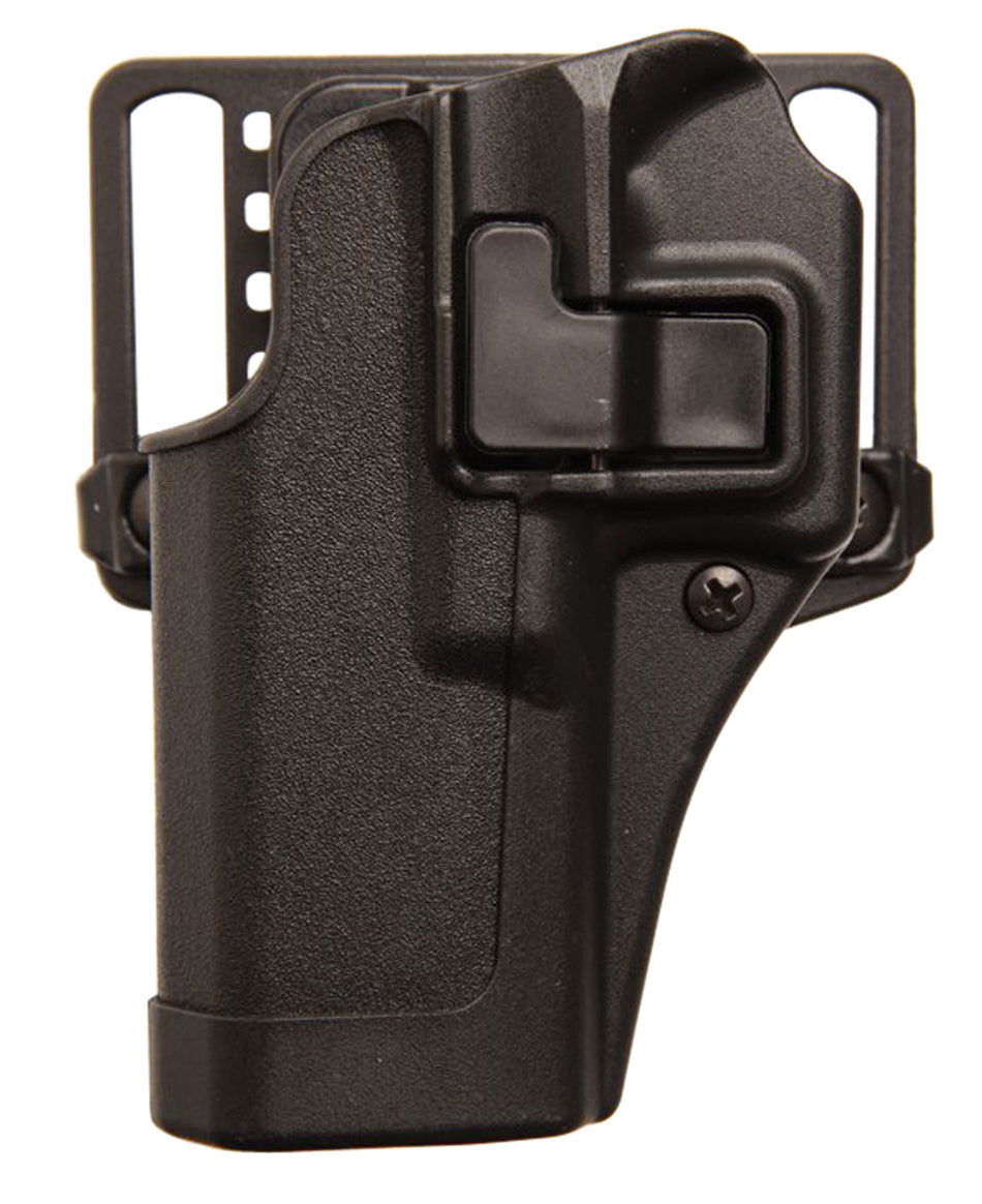 Blackhawk Serpa CQC OWB Polymer Holster Size 68 Black Belt Loop and Paddle Compatible with Glock 43 LH