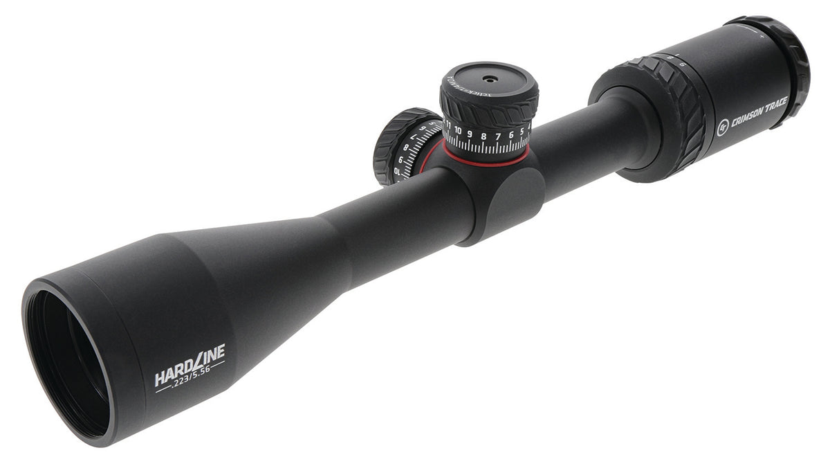 Crimson Trace Hardline 3-9x40mm Anodized Black 1" Tube BDC .223/5.56 Exposed Turrets Scope