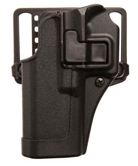 Blackhawk Serpa CQC OWB Polymer Holster Size 68 Black Belt Loop and Paddle Compatible with Glock 43 RH