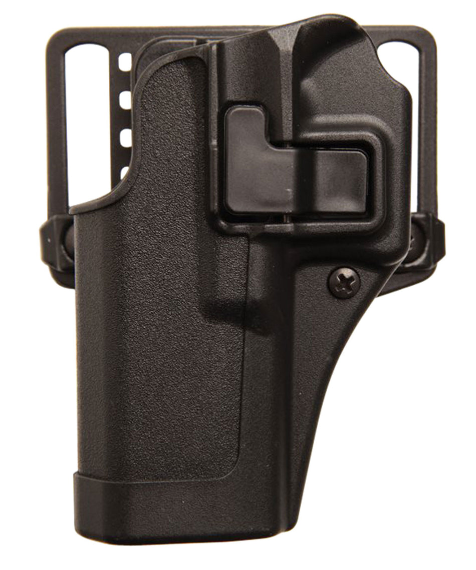 Blackhawk Serpa CQC OWB Polymer Holster Size 68 Black Belt Loop and Paddle Compatible with Glock 43 RH