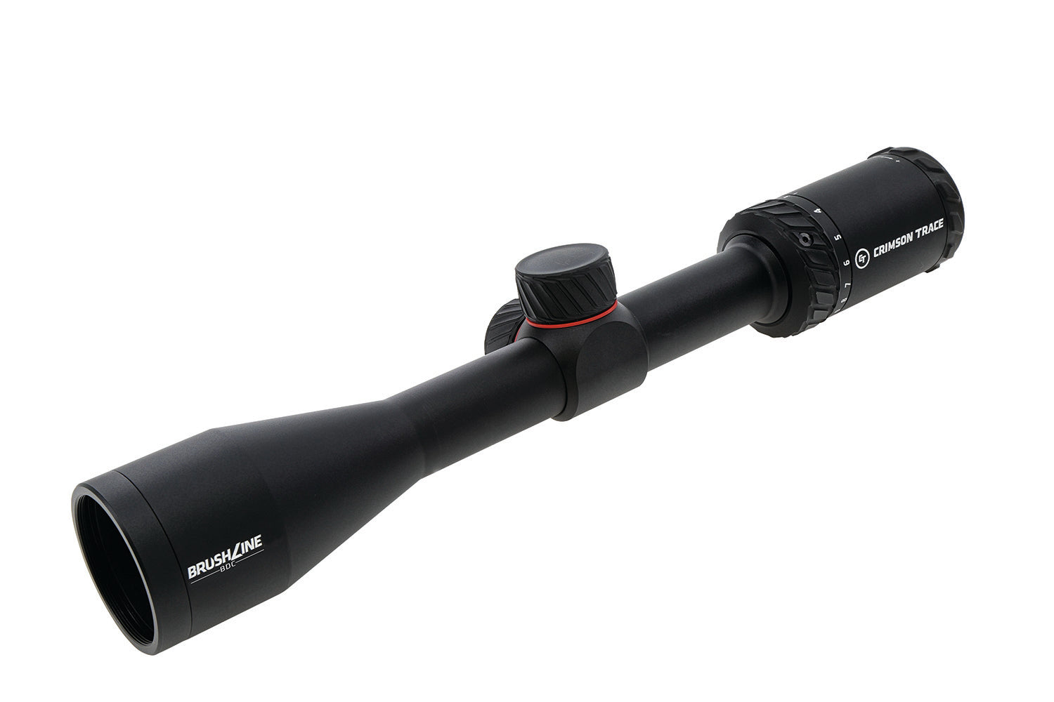 Crimson Trace 0101550 Brushline 3-9x40mm 1-Inch Tube Black Anodized BDC Scope
